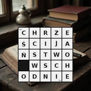 Rozwiązanie krzyżówki: schizma wschodnia - chrześcijaństwo wschodnie | hasła, synonimy i podpowiedzi Hasło krzyżówkowe schizma wschodnia - chrześcijaństwo wschodnie – rozwiązanie, synonimy, podpowiedzi i definicje krzyżówkowe